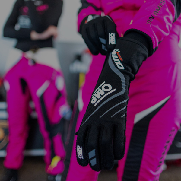 Guantes de carreras